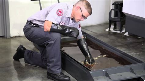 cnc machine coolant tank rusted thru from the bottom|cleaning cnc machine coolant.